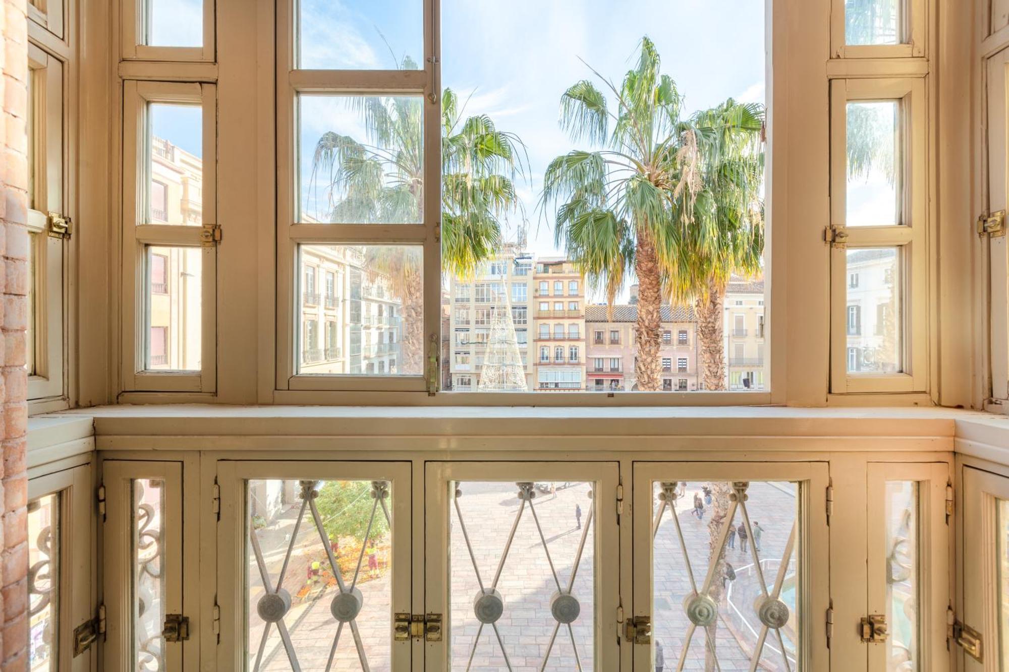 Plaza De La Constitucion Lägenhet Málaga Exteriör bild