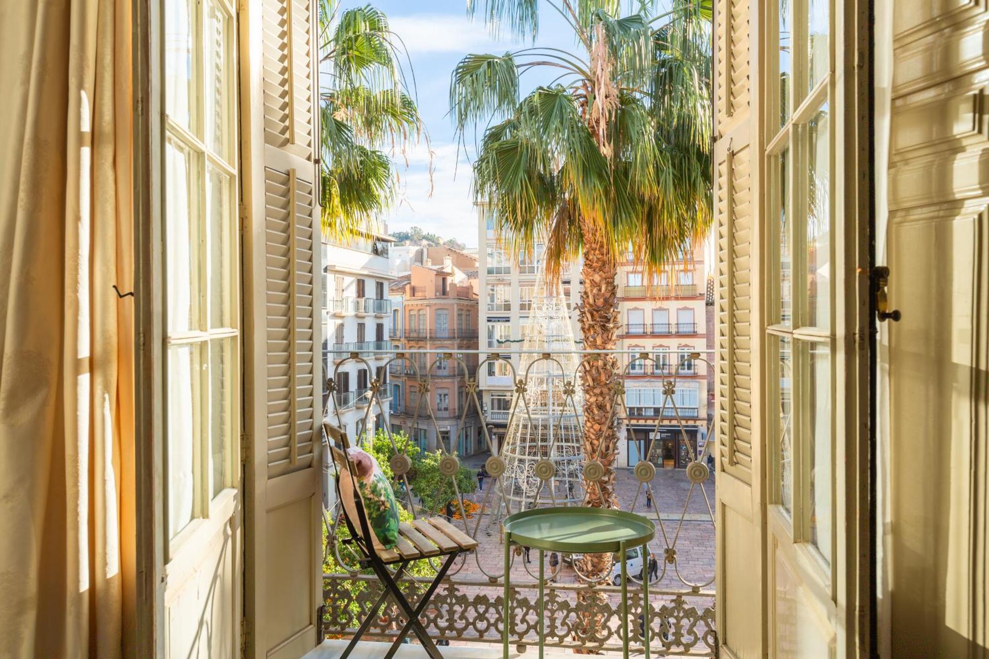 Plaza De La Constitucion Lägenhet Málaga Exteriör bild